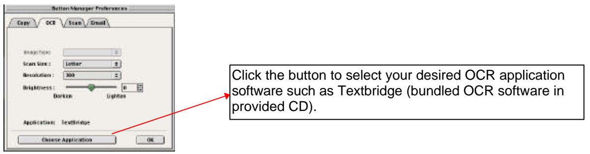AVISION 1200U - OCR button Setting: - 1