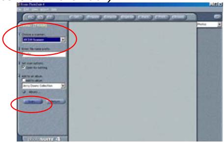 AVISION AV121 - Scanning with Image Editing Software - 2
