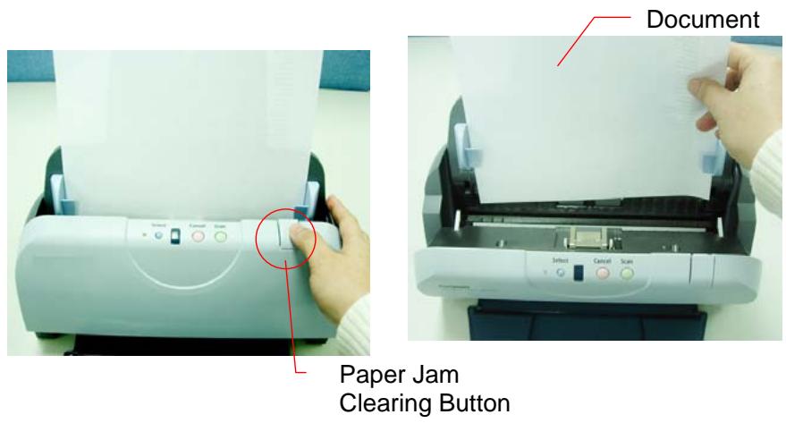 AVISION AV121 - Clearing a Paper Jam - 1