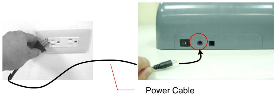 AVISION AV121 - Connecting to Power - 1