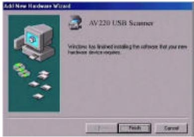 AVISION AV220 - Connecting to Computer - 6