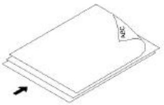 AVISION AV220 - Fanning Your Document - 1