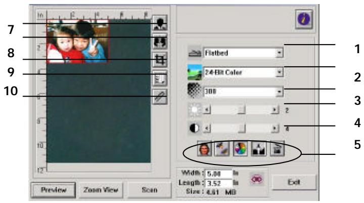 AVISION AV220 - A Glance of the user interface - 1