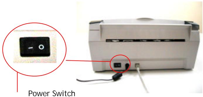 AVISION AV220 - Turning on the Power - 1