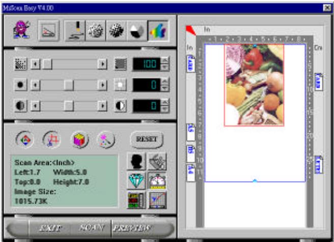 AVISION AV260C - AV260C TWAIN user interface: - 1