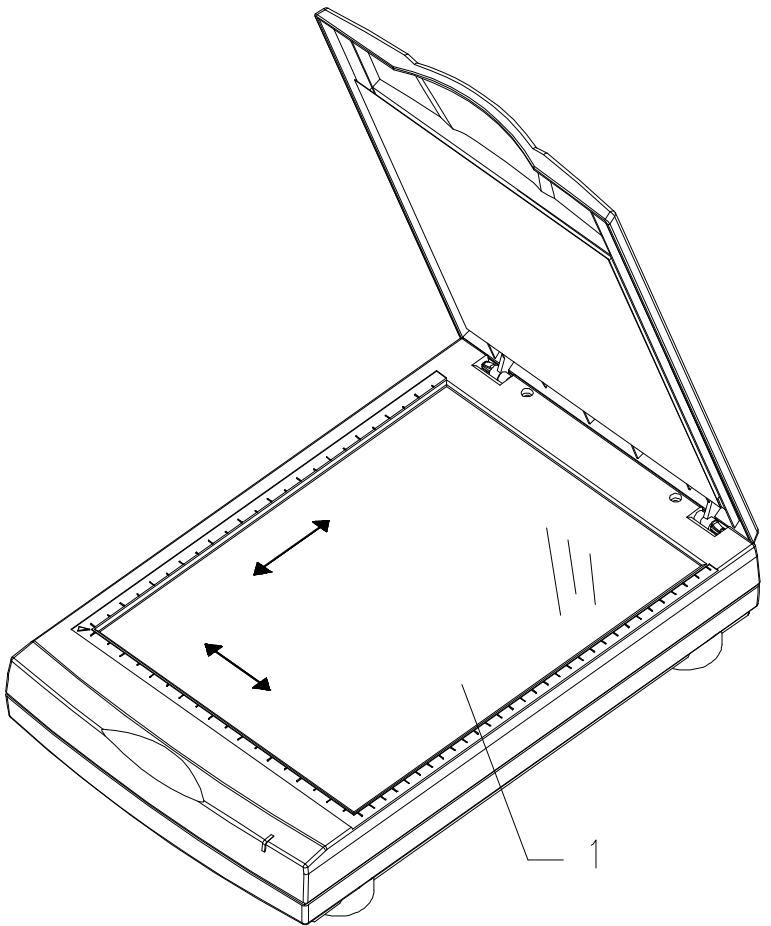 AVISION AV260C - Clean the Document Board Glass: - 1