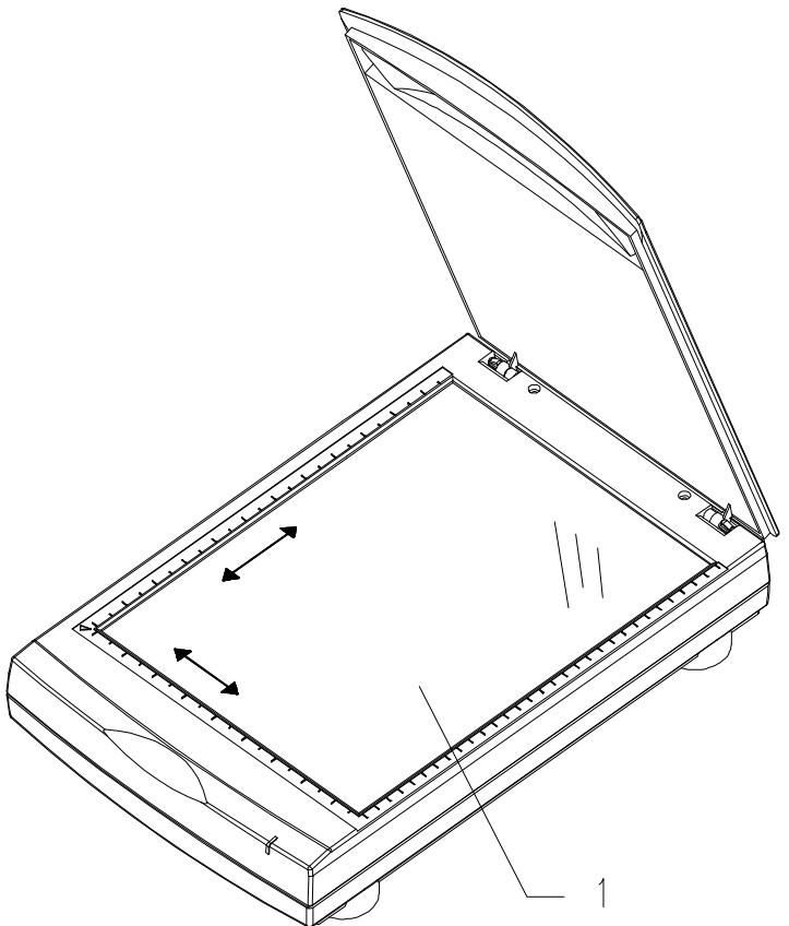 AVISION AV261C - Clean the Document Board Glass: - 1