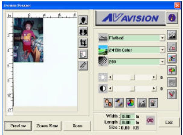 AVISION AV3600 - USER INTERFACE OPERATION - 1
