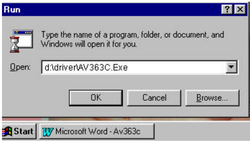 AVISION AV363C - In Windows 95 or Windows NT - 2
