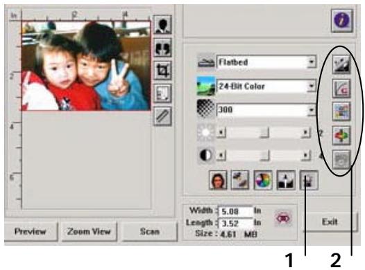 AVISION AV610 - The Switch button - 1