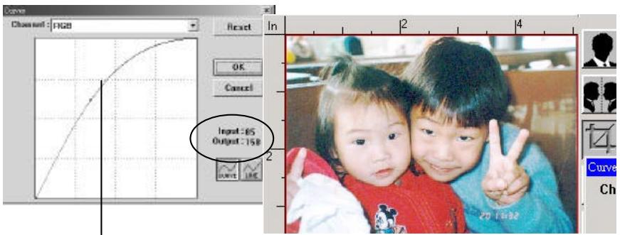 AVISION AV610 - Adjusting the Brightness Curve - 2