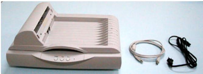 AVISION AV610 - Checking the Package Contents - 1