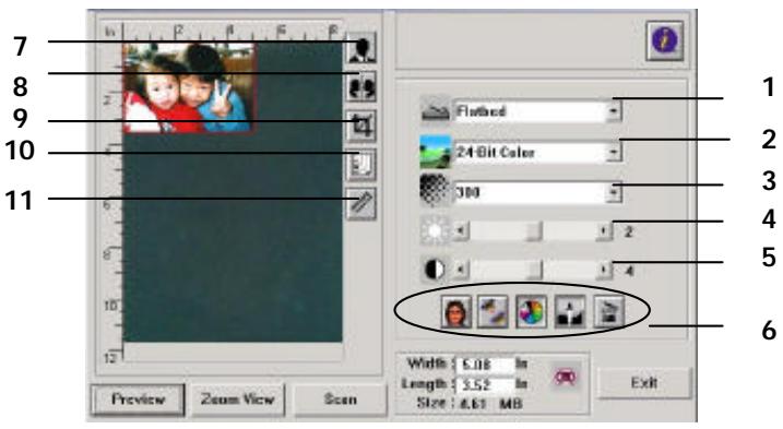 AVISION AV610 - A Glance of the User Interface - 1