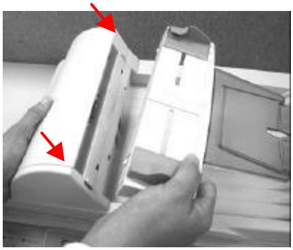 AVISION AV610 - Installing the ADF Paper Tray - 2
