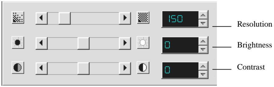 AVISION AV626C - SCANNING PARAMETERS &amp; IMAGE CONTROL - 1