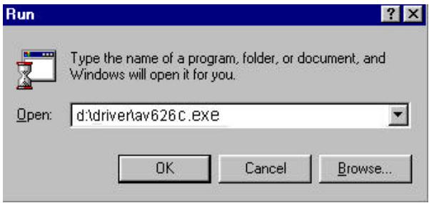 AVISION AV626C - In Windows 95 or Windows NT - 2