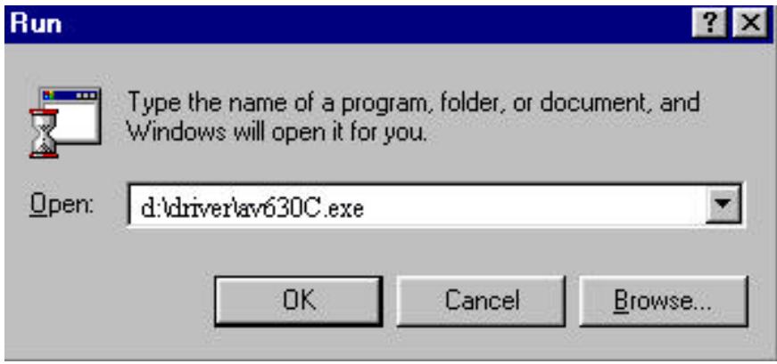 AVISION AV630C - In Windows 95 or Windows NT - 2