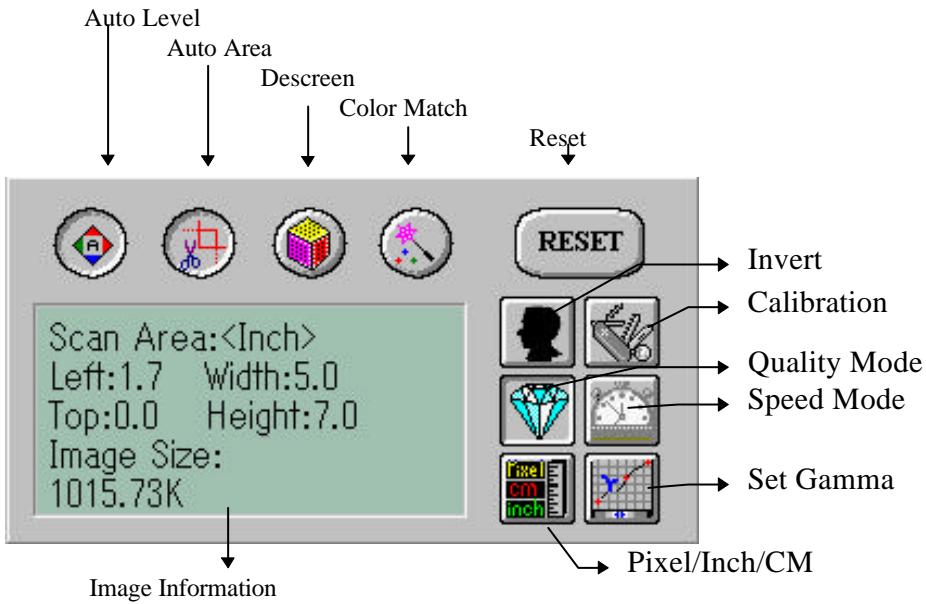 AVISION AV630C - Scanning Parameters & Image Control - 2