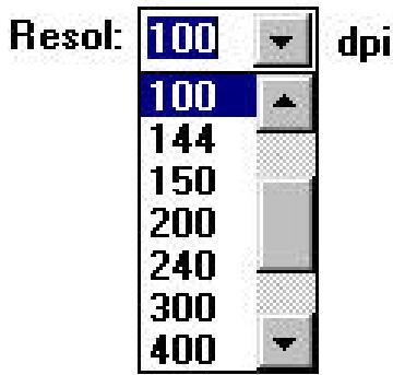 AVISION AV630CS - Resolution Control - 1