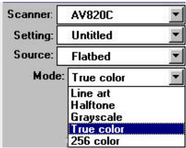 AVISION AV830C - IMAGE TYPE - 1