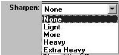AVISION AV830C - Sharpen: - 1