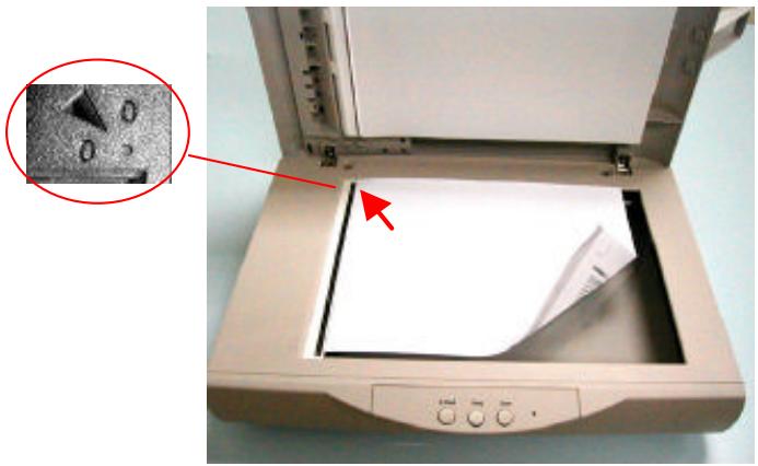 AVISION AVA3 - COLOCACION DE LOS DOCUMENTOS EN EL CRISTAL - 1