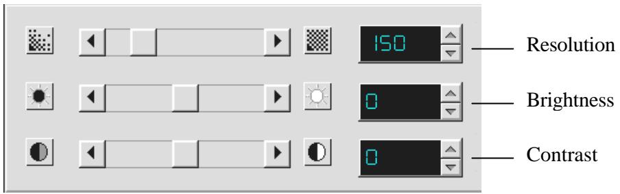 AVISION DS300 - SCANNING PARAMETERS &amp; IMAGE CONTROL - 1