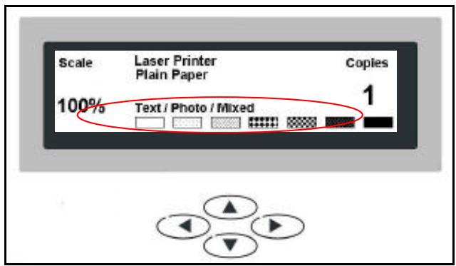 AVISION DS8000C - To change your density, - 1