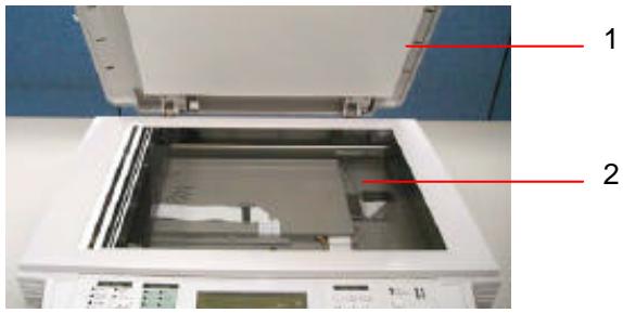 AVISION DS8000C - To clean the glass, - 1