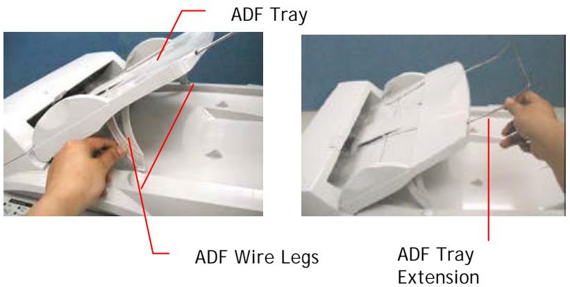 AVISION DS8000C - Setting up the ADF (Auto Document Feeder) (Optional) - 1