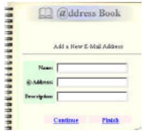 AVISION NETDELIVER @V1800 - Managing Your E-mail Address Book - 5
