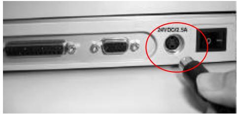 AVISION NETDELIVER @V1800 - CONNECTING THE POWER AND TURNING ON THE MACHINE - 1