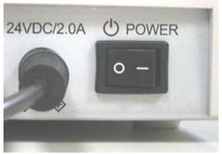 AVISION NETDELIVER @V2500 - CONNECTING THE POWER AND TURNING ON THE MACHINE - 3