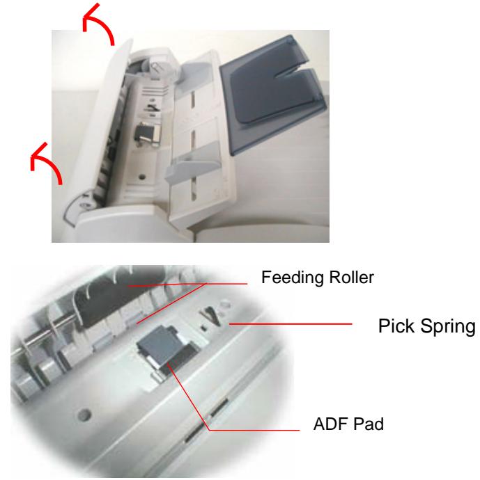 AVISION NETDELIVER @V2500 - Removing the Abnormal Line Image - 2