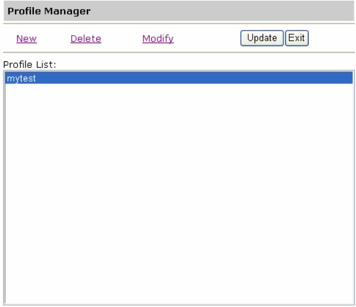 AVISION NETDELIVER @V2500 - To delete a profile, - 1