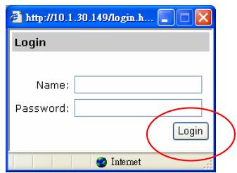 AVISION NETDELIVER @V2500 - SETTING UP ACCOUNT MANAGEMENT BY THE PRODUCT'S WEB PAGE - 2