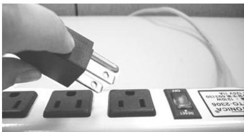 AVISION NETDELIVER @V2500 - CONNECTING THE POWER AND TURNING ON THE MACHINE - 2