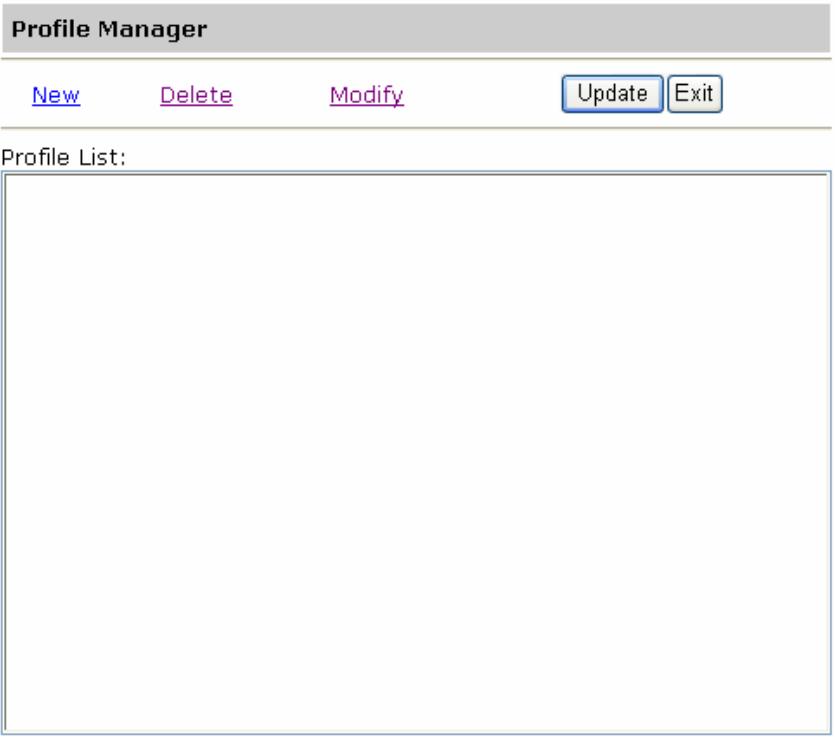 AVISION NETDELIVER @V2500 - Adding a New Profile by the Product's Web Page - 1