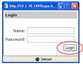 AVISION NETDELIVER @V2500 - SPECIFYING ADMINISTRATOR INFORMATION BY THE PRODUCT'S WEB PAGE - 2