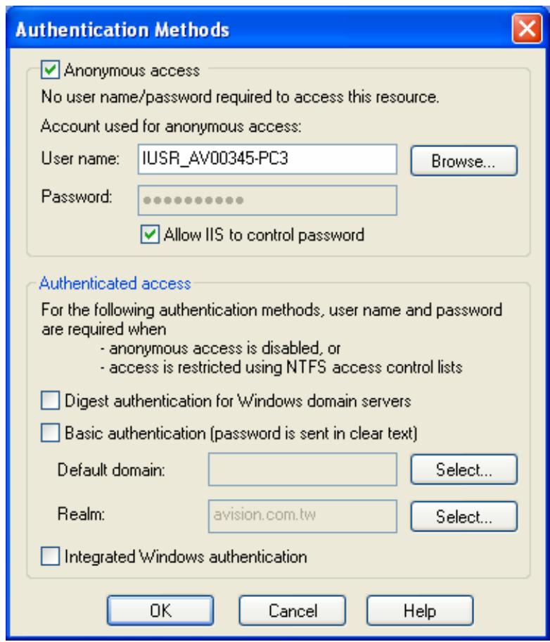 AVISION NETDELIVER @V2500 - Example 2: Illustrating HTTP profile settings - 5