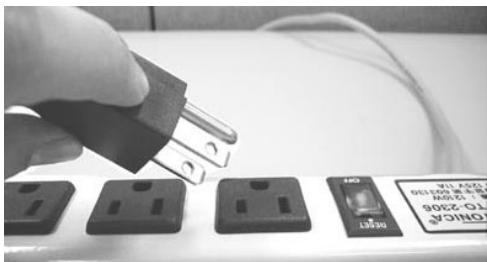 AVISION NETDELIVER @V5100 - CONNECTING THE POWER AND TURNING ON THE MACHINE - 2