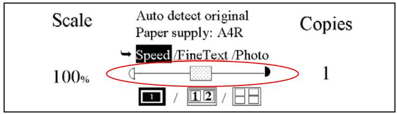 AVISION NETDELIVER @V5100 - To change your density, - 1