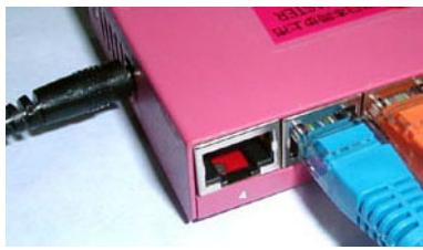 AVISION NETDELIVER @V5100 - CONNECTING THE ETHERNET CABLE - 1