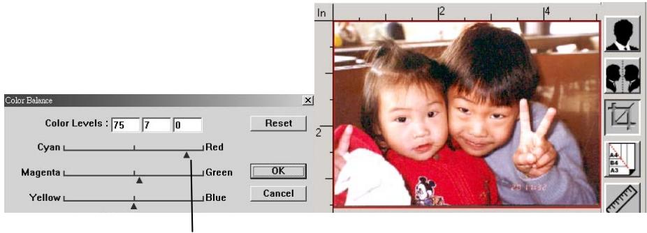 AVISION NETDELIVER @V5100 - USING COLOR BALANCE - 2
