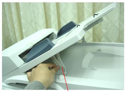 AVISION NETDELIVER @V5100 - Setting up the Optional ADF (Auto Document Feeder) - 2