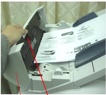 AVISION NETDELIVER @V5100 - MESSAGE DURING SCANNING AND COPYING - 1