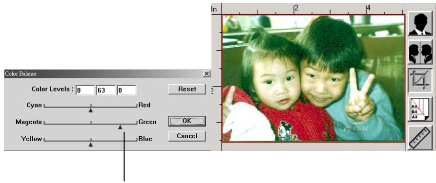 AVISION NETDELIVER @V5100 - USING COLOR BALANCE - 3