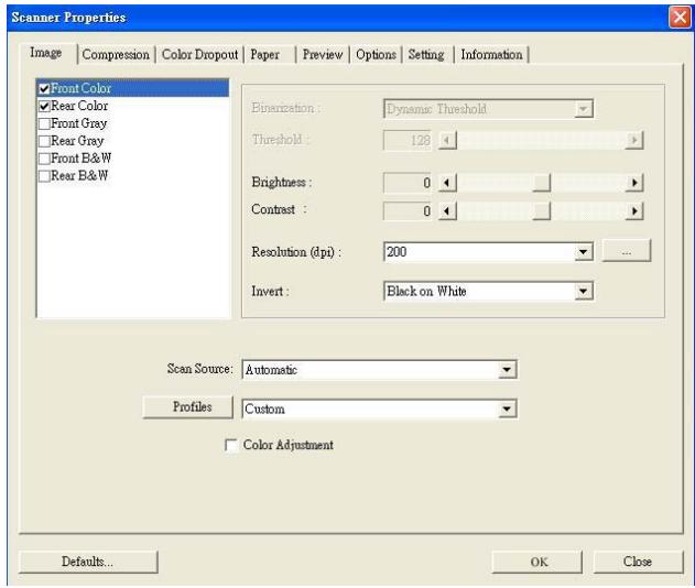 AVISION A20C2 PLUS - Verifying Your Scanner Installation - 3