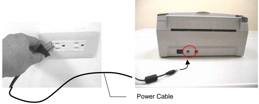 AVISION A20G - Connecting to Power - 1