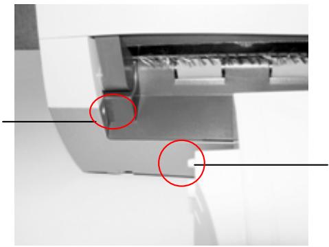AVISION A20G - Installing Front Paper Tray - 1